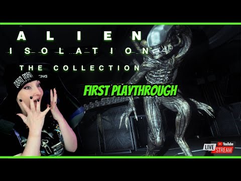 Alien: Isolation First Playthrough – Trapped on Sevastopol with a Xenomorph?! 😱 LIVE Horror