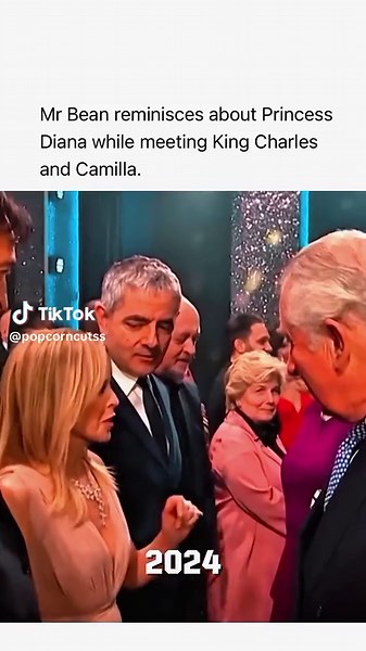 Encuentro inolvidable de Rowan Atkinson con Diana