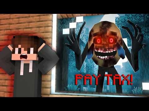 I Survived SCARIEST TAX MAN in Minecraft