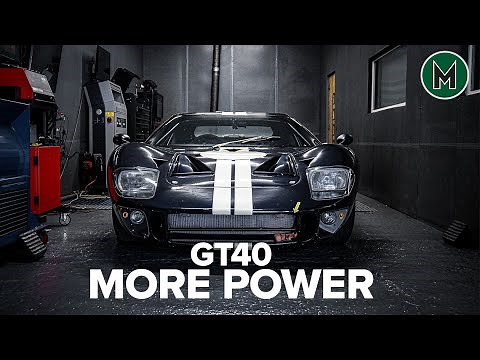 Ford GT40 - finding the full power of V8 beast
