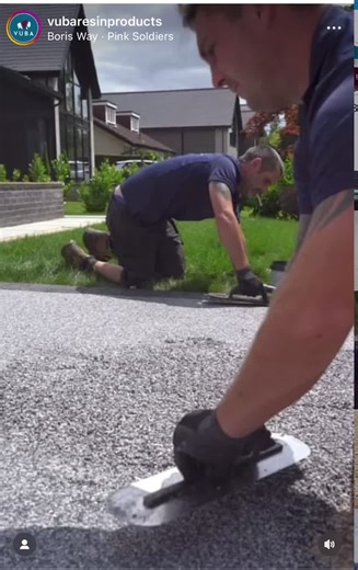 Des Moines Rubberstone Driveway Renovation