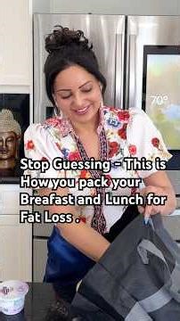 Stop Guessing—This Is Exactly What I Pack for Fat Loss (Working Mom Edition) #fatloss
