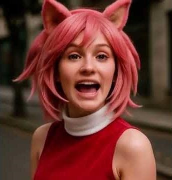 Amy Rose Human And Marine Human‪@TheRealSakuHaruno‬ ‪@blazethecat8248‬ ‪@TELLYFEELING‬