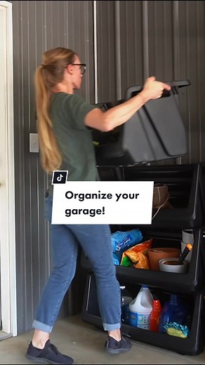 Husky Stackable Storage Bins for Organizing Your Space