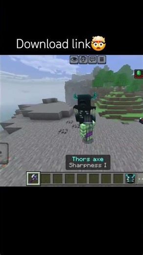 ##minecraft HULK MOD LINK Frre Download #😊#ytshorts#