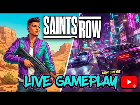 Let's Play Saints Row - We Have Lots Of Things To Do Now - DAY 4 - LIVE