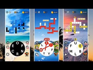 Wordscapes MASTER Levels 155617 to 155664 | Three 16 Levels Side by Side | Playing Weekly Warmup