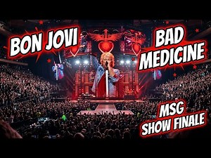 Bon Jovi Closes MSG with "Bad Medicine"! 🔥 Full Show Finale (July 19, 2026)