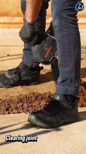 Power Tool Slab Joint Cleaning 🔧 #PowerTool #Construction #ConcreteWork