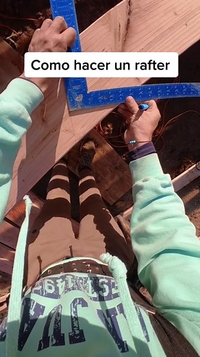9K views · 95 reactions | Part 1) How to make a rafter #tips #coustomhouse #framingconstruction #renovation #framersforlife #wood #quality #architecture #construction #beauty #design #skills #art #teamwork #carpenter #carpentrytips #parati #carpentry #carpentrywork #diy #satisfying #trending #reels #reelsvideo #fyp #viral #framinglife | Lopez Construction | Facebook