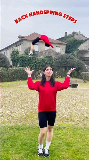 How to Nail a Back Handspring – Step by Step! 🤸‍♀️🔥#acrobatics #easy #tutorial