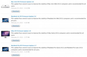Lots of Macs get EFI Firmware updates - 9to5Mac