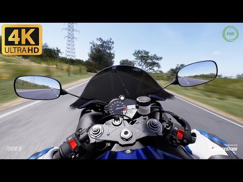 A Realistic Bike Racing Game in USA - Yamaha YZF R1 (2014)