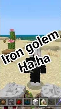 iron golem but mace defeat iron golem#mindcraft #minecraft #lovemindcraft #gaming
