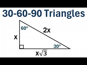 30-60-90 Special Right Triangles