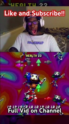 FNF VS SONIC REWRITE ROUND 2 BEST PART REACTION 4 #funny #gaming #fnf #reaction #sonic