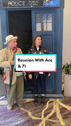 Reuniting with Sophie Aldred & Sylvester McCoy at Chicago TARDIS