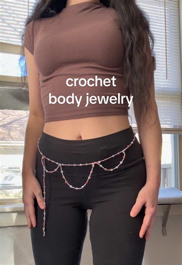 Stylish Crochet Body Jewelry Ideas