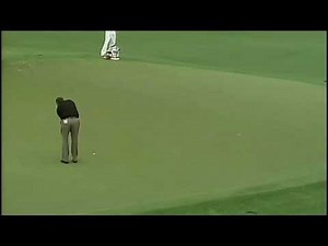 Phil mickelson 2004 Masters winning putt