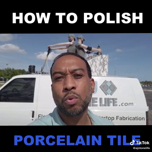 How to Remove Scratches and Polish Porcelain Tiles for a High Shine