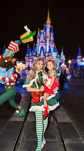 ✨ Watch this magical moment happen ✨ While we were waiting for the Christmas parade to start, my 5-year-old started getting a little bored (and honestly, it was pretty late), so she asked if we could play. So we did. 💫 Before I knew it, we were dancing and wandering up and down Main Street with the castle glowing behind us — and then Cast Member Philip jumped in to dance with us too. 🏰✨ Some people clapped, some gave us funny looks… but we didn’t care one bit. We were too busy making core memo