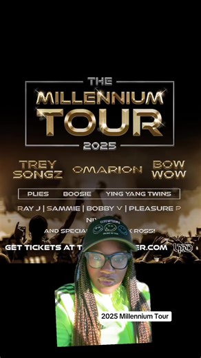 2025 Millennium Tour #fyp #celebritynews