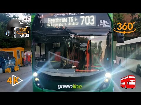 🚍 🚦INSIDE A DOUBLE DECKER BUS IN 360° VIEW