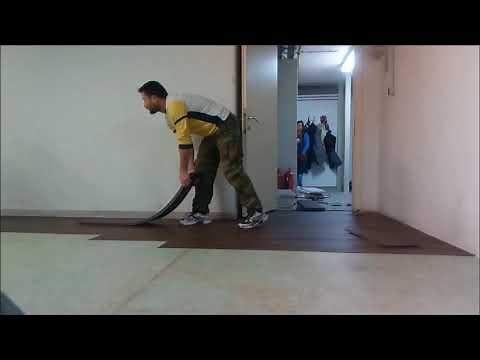 DIY Vinyl floor-Τοποθετηση βινυλικου δαπεδου...