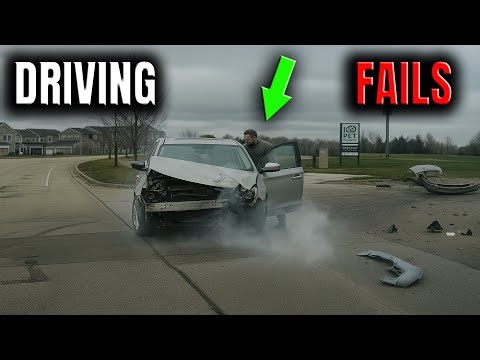 Driving Fails USA | Real Dashcam Footage You Won’t Believe!