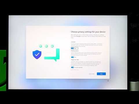 LG Gram 1 – Set Up Without Microsoft Account