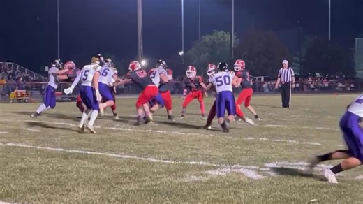 Halftime score 35-0. Sigourney-Keota leads as Cardinal tries￼ to find a way to the endzone. | KYOU TV