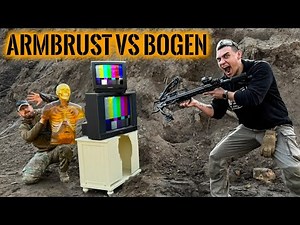 ARMBRUST vs BOGEN mit ‪@FritzMeinecke‬ - 5000€ DUMMY hinter Möbel sicher? | Teil 2 | Survival Mattin