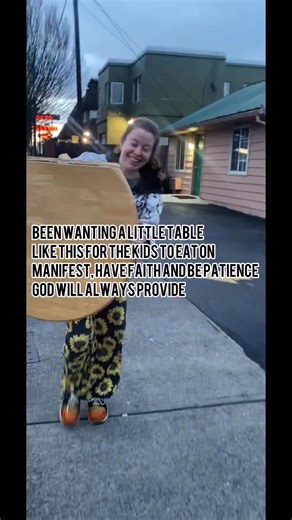 Stephanie Lynne on Instagram: "Now I got to figure out where I’m going to keep this, and get some foldable chairs to go with it. The kids are already using it to play with play dough and the toys they got each other doing secret Santa #bargainhunter #whatadeal #momof5"