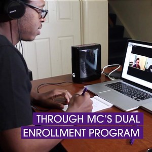 Earn college credit while still in high school with MC’s Dual Enrollment Program! | Montgomery College