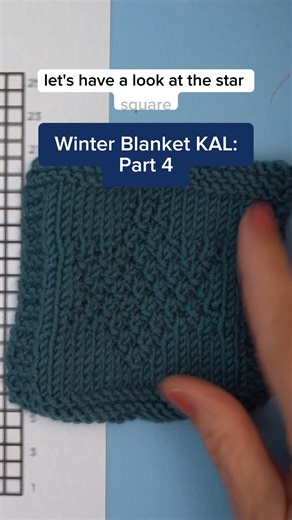Flashback to Part 1 of the Debbie Bliss Winter Blanket KAL, where we mastered the heart square with knit and purl stitches. Now, in Part 4, we're elevating those same skills to create some dazzling stars! 🌟 Watch the full tutorial here >> https://bit.ly/49l9nlC | Yarn.com by WEBS