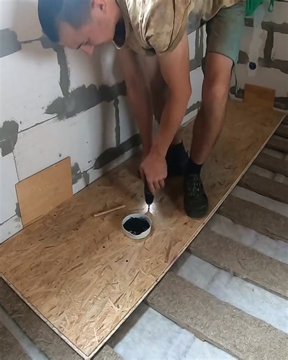 1.8M views · 3.2K reactions | Do it yourself Rough Floor on the Beams | DIY & Crafts | Facebook