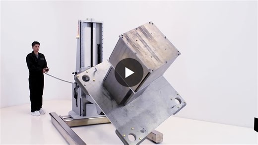 Dual-Axis Satellite Handling Lift for ISO Class 6 Cleanrooms | 36145 | Alum-a-Lift