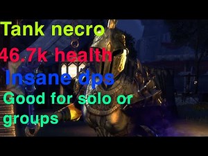 Eso- pvp tank necromancer build