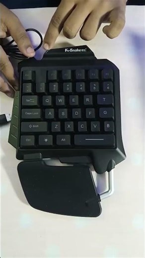 One Handed Mechanical Gaming Keyboard G92| RGB Gaming Keyboard | Unboxing |Best Review -Qanan Vlogs