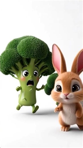 “Broccoli Cartoon Short 🥦 | Cute 3D Funny Animation for Kids” #broccoli #cartoon #shorts