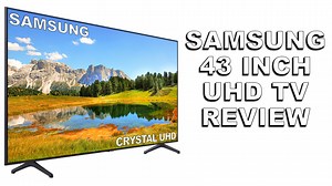 Watch Samsung 43 Inch 4K UHD TV Review on Amazon Live
