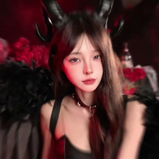 Fallen Angel Cosplay 😇🖤 | Shorts