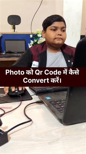 Nevika Computer Shorts on Instagram: "Photo को Qr Code मे कैसे Convert करें। #nevikacomputershorts #computereducation #laptop #excel"