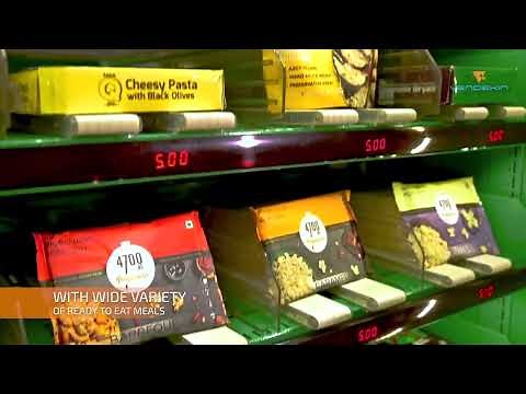 Hot Food Vending Machine| First fully automised Hot Food Vending Machine using Vendekin's Technology