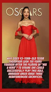 Why does 43-year-old Tessa Thompson look ten years younger after the filming of His & Hers To ensure she could successfully play this role, Brandon Green made three heartbreaking sacrifices.#celebrity #tiktok #foryou #usa #fyp | Puff Time89