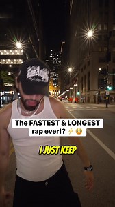 346K views · 14K reactions | “Chopper” broke the WORLD RECORD for the FASTEST & LONGEST rap ever made!  #music #rap #rapper #originalsong #worldrecord | GAWNE | Facebook