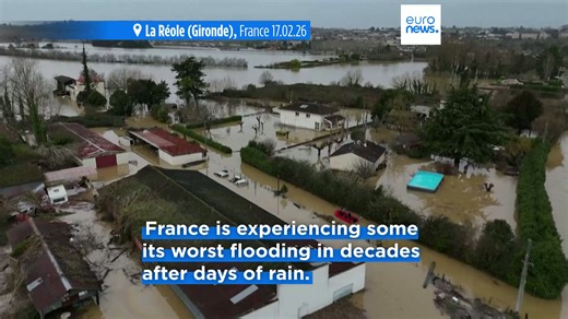 Four French departments remain on red alert as Storm Pedro brings more flooding