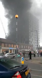 15K views · 84 reactions | Video footage of the current fire in Station Road, Edgware ... | Inside Edgware | Facebook