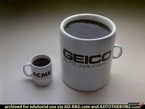 Geico - Coffee Mugs (2001) - 0:15 (USA)