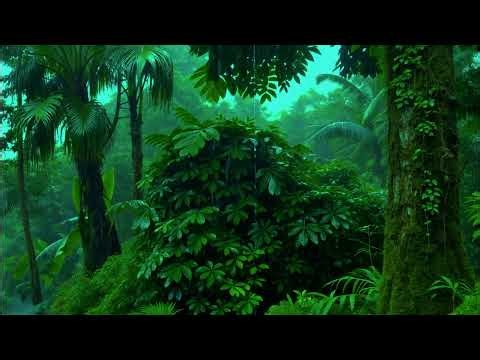 Night Rain Symphony with Orchestral Drone Movement | C Major Classical Transcendence